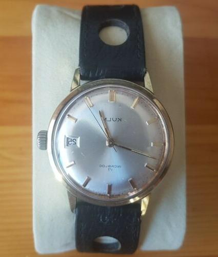 kulm compressor orologio vintage anni 50 carica