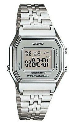 O Donna Polso Vintage Nuovo Crono Sveglia Luce Batt.5anni