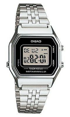 O Donna Polso Vintage Nuovo Crono Sveglia Luce Batt. 5 Anni