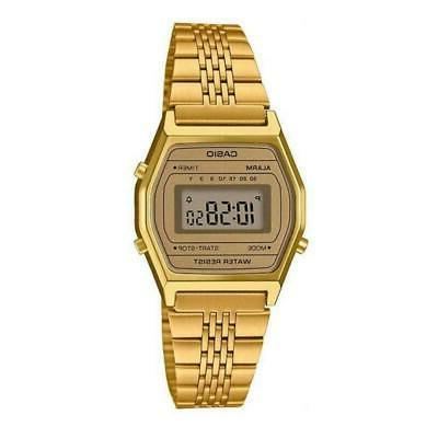 la690wga 9d orologio polso digitale oro dorato
