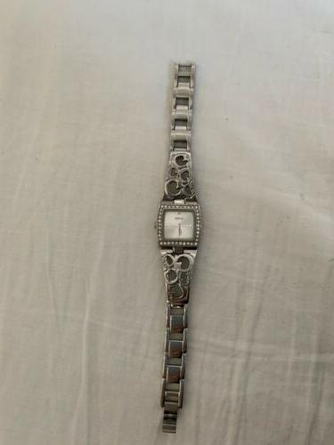 ladies diamante watch