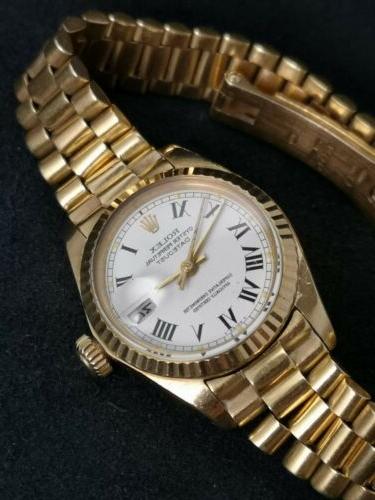 lady datejust ref 6917 gold 18 kt