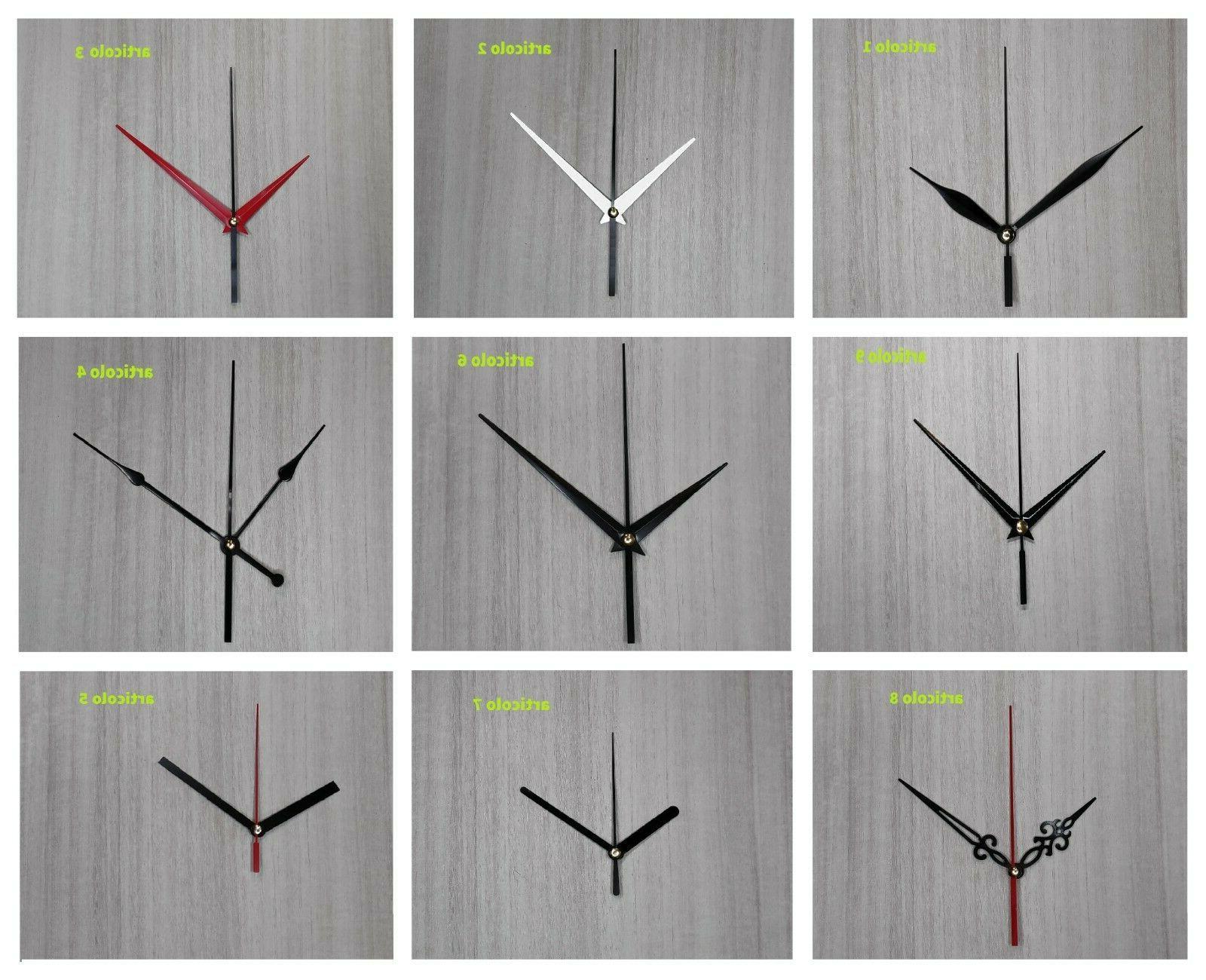 lancette per meccanismo orologio da parete movimento