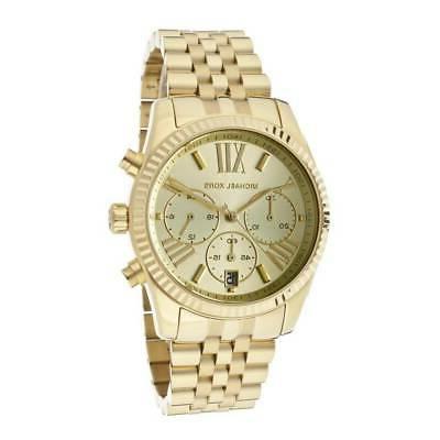 lexington crono acciaio dorato unisex 38mm mk5556
