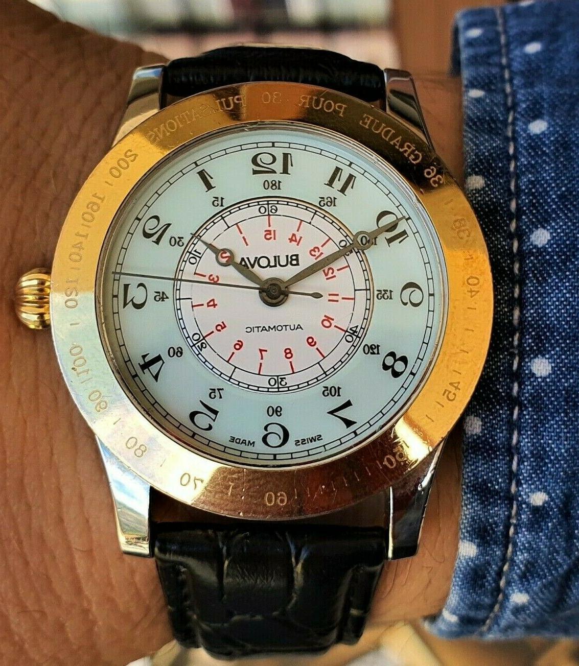 lindbergh hour angle pilot gold oversize breguet