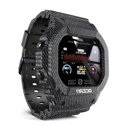 lokmat smart watch cardiofrequenzimetro e pressione sanguign