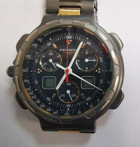 longines conquest titanium