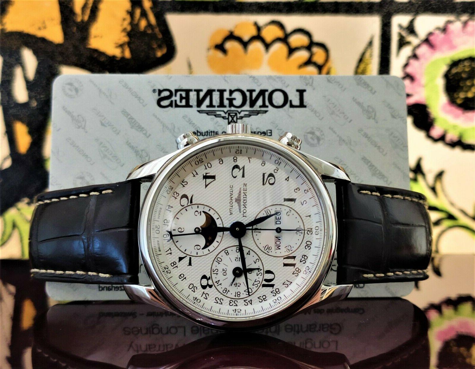 longines master of collection chrono full set