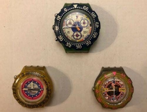 lotto orologi n 3 scuba da collezione