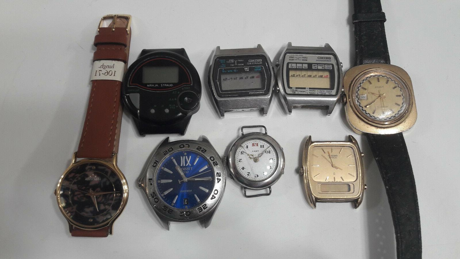 lotto orologi vintage ricambi tissot orologio elettronici