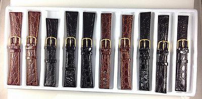 lotto stock 10 cinturini x orologi vintage