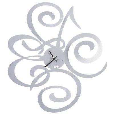 love filomena orologio parete alluminio 45cm acciaio