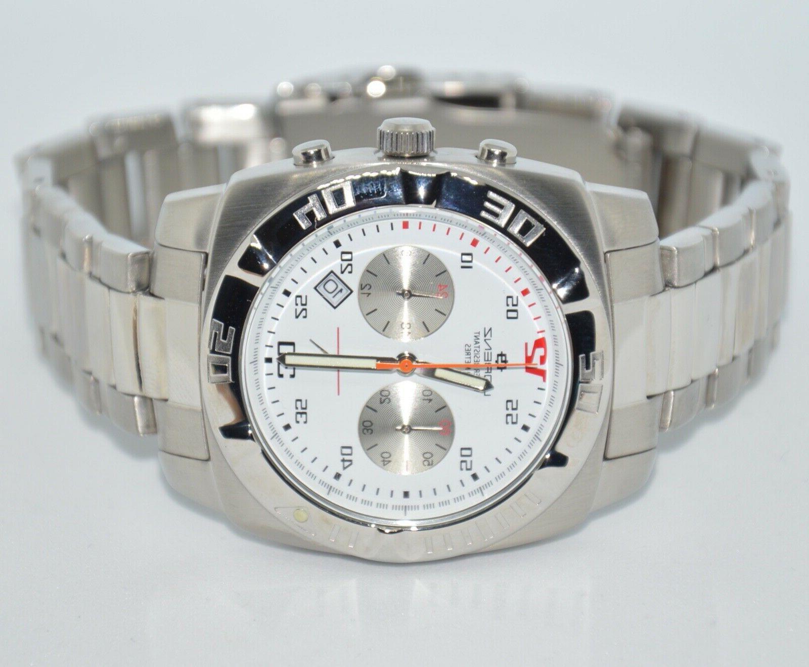 lz 2319 1 orologio uomo acciaio chrono