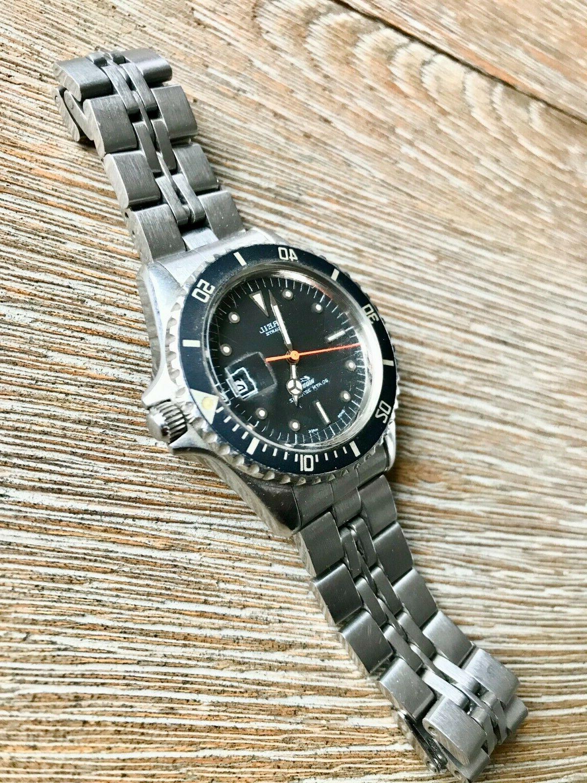 manta quartz orologio uomo anni 80