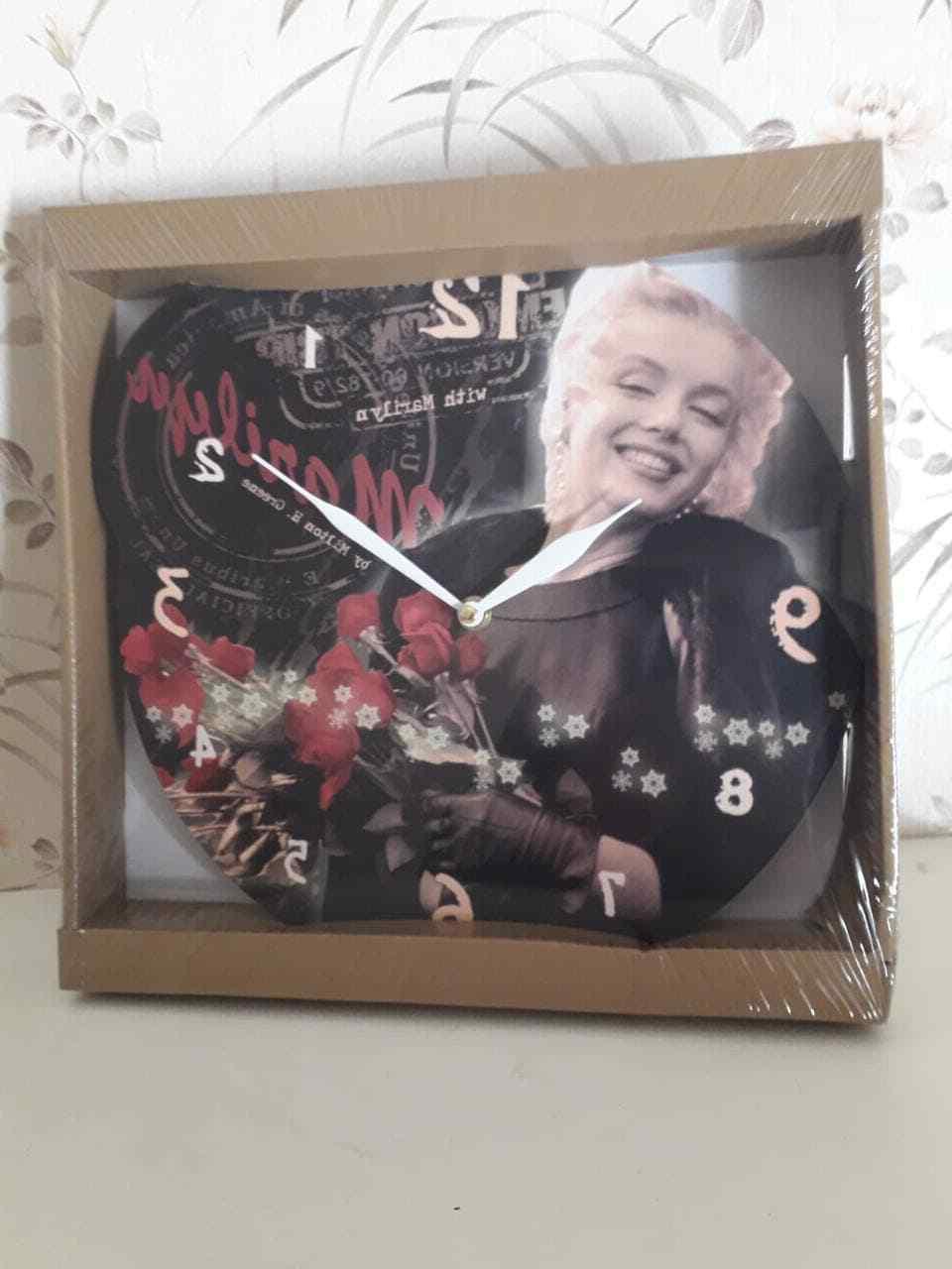marilyn monroe orologio da parete arredamento originale