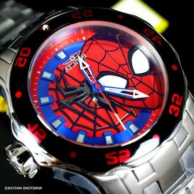 marvel spiderman pro diver scuba acciaio inox