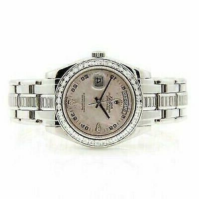 masterpiece 18956 donna argento platino 39mm automatico
