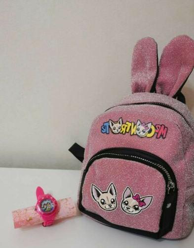 me zaino orologio contro bambina te