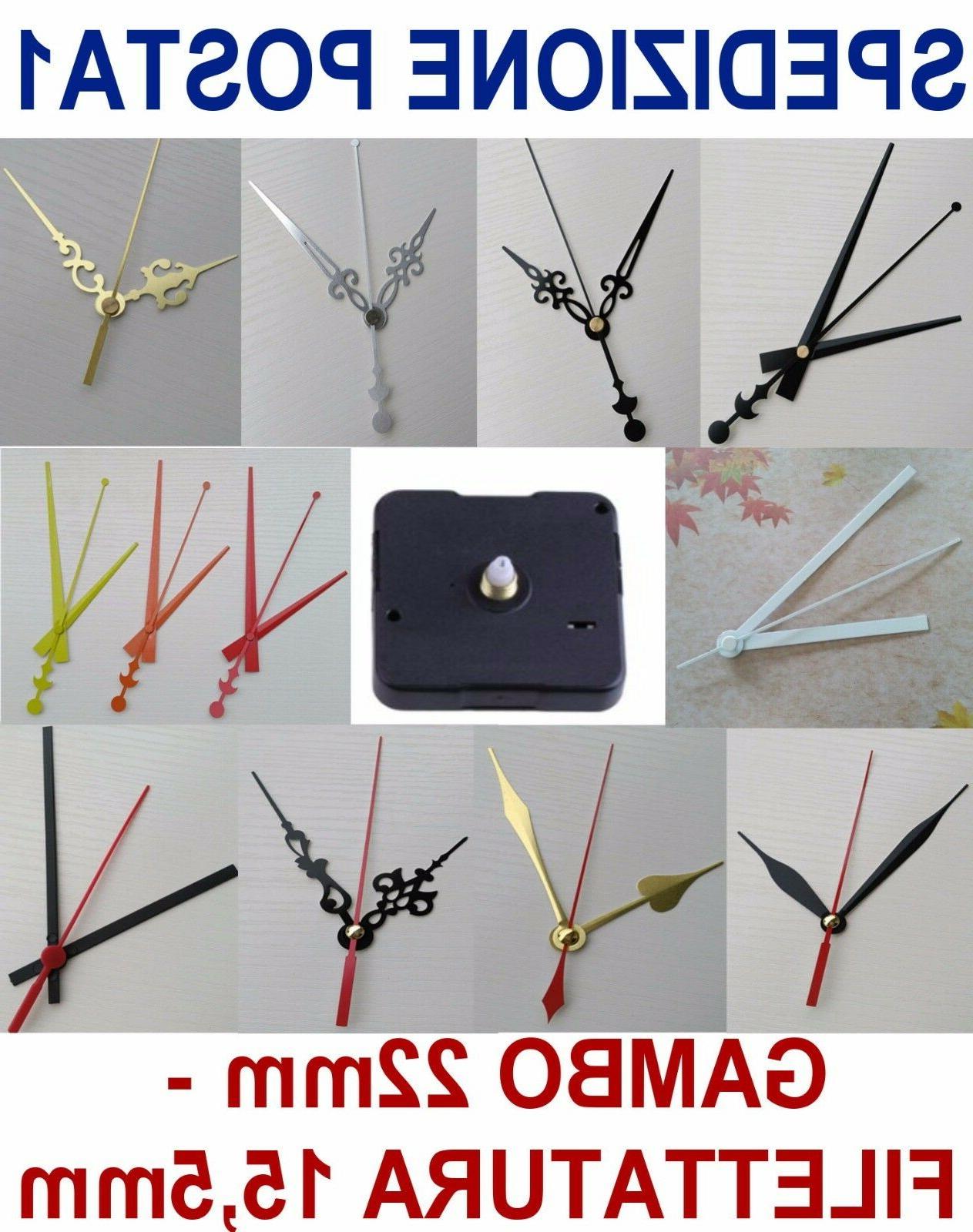 meccanismo movimento lancette orologio da parete preciso