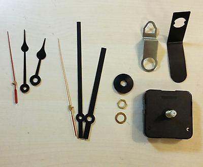 meccanismo orologio decoupage lancette metallo parete muro