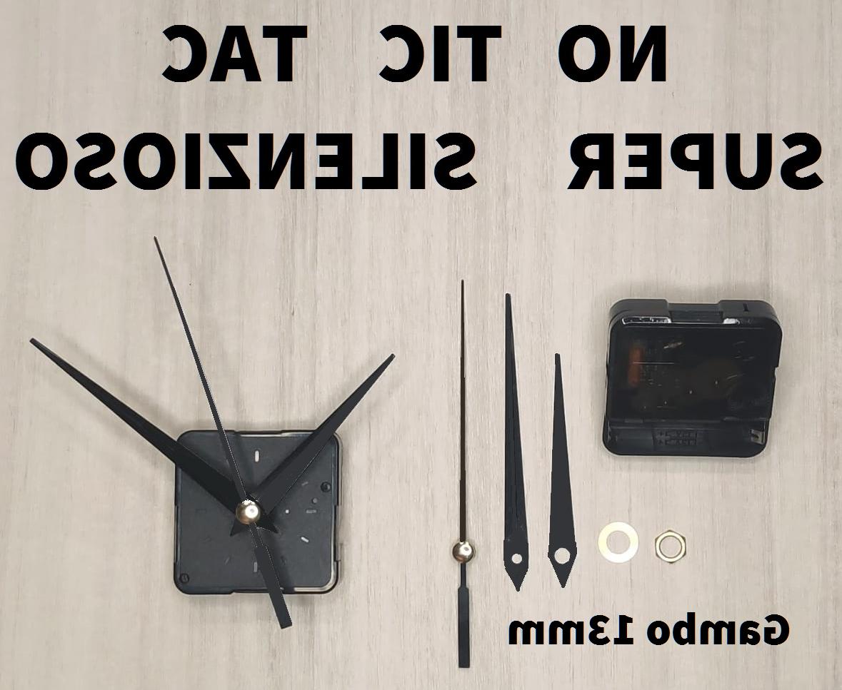 meccanismo per orologio parete silenzioso movimento continuo