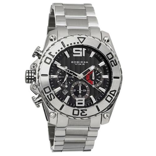 men s ak639ss sport chronograph date stainless