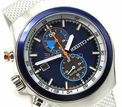metropolitan crono eco drive solare blu maglia