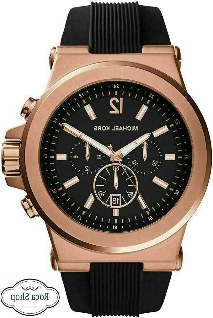 michael kors mk8184 dylan black uomo al