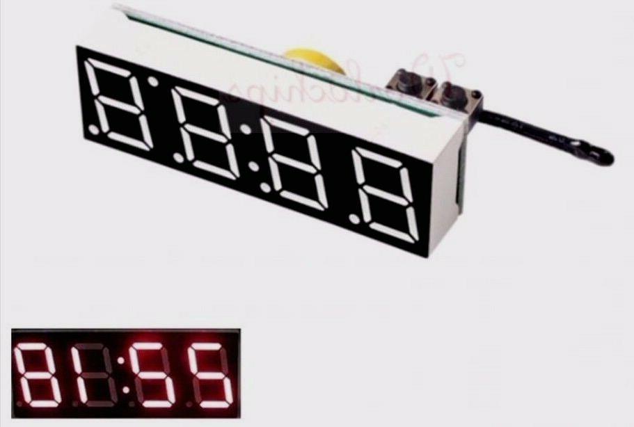 micro 3 in 1 auto voltmetro orologio