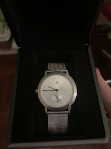 minimal orologio uomo elegante maglia milano