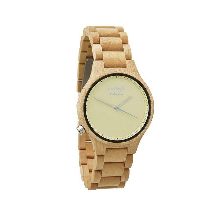 minimal wood watch orologio in legno naturale