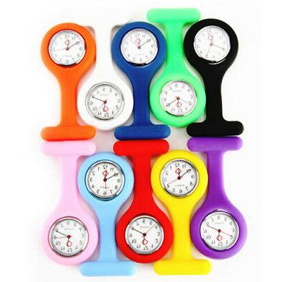 moda nuova orologio spilla infermiere silicone tunica