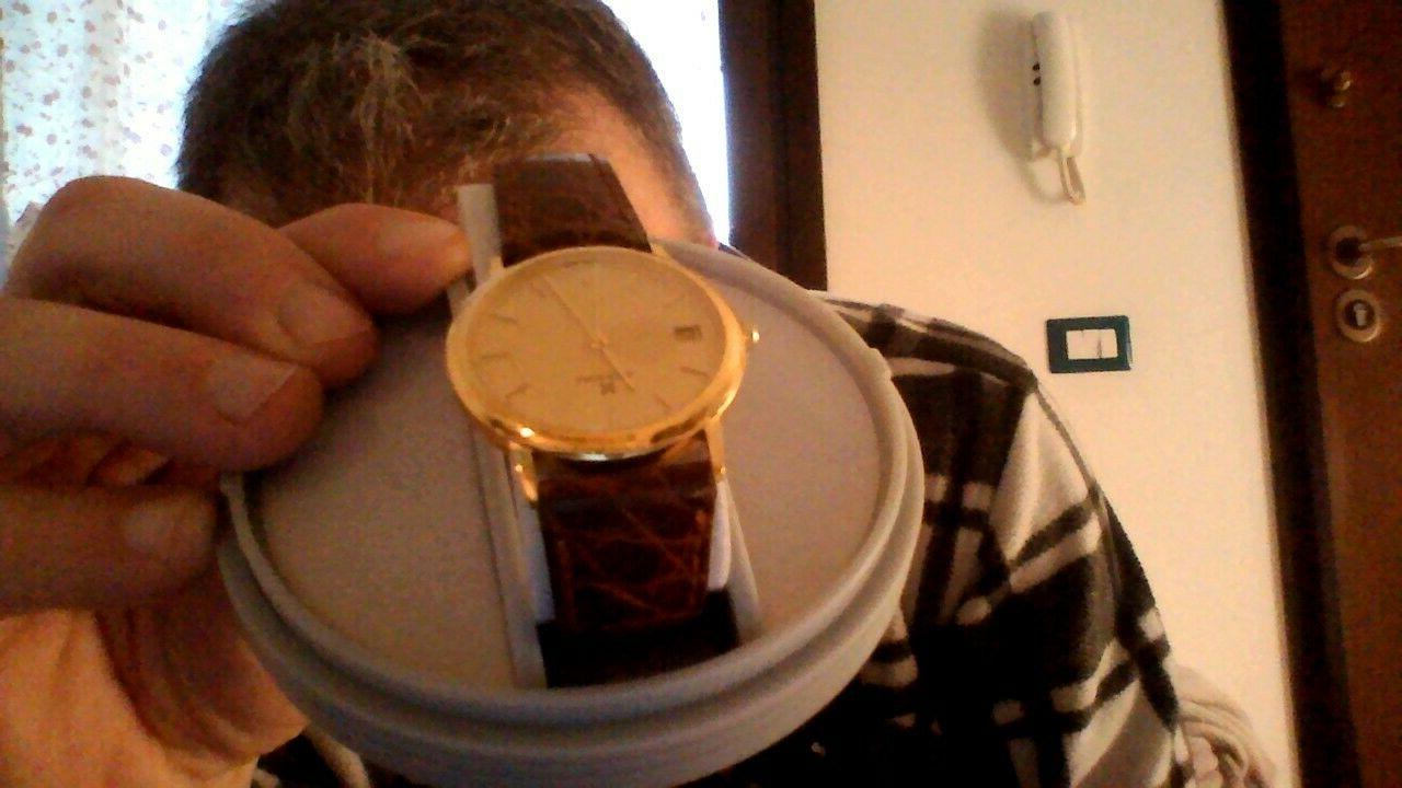 mondia zenith quarzo oro 18kt