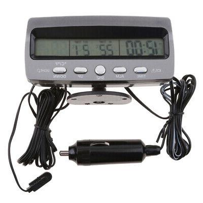 monitor per orologio voltmetri termometri digitale 12v