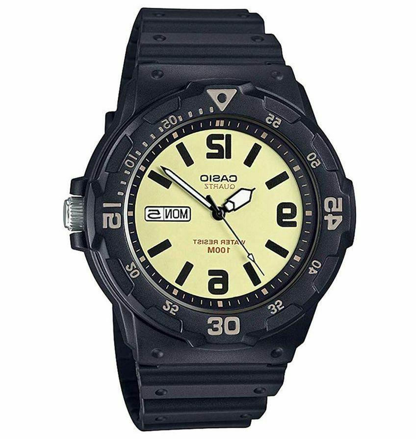 mrw 200h 5bvdf orologio uomo resina nero