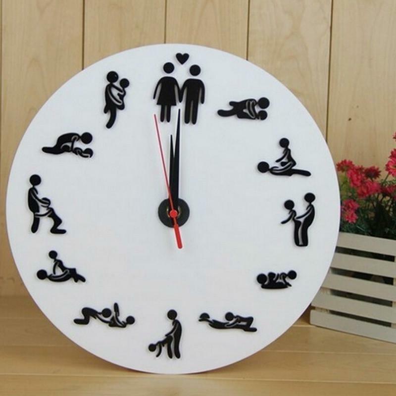 muro orologio specchio fai da te adesivo