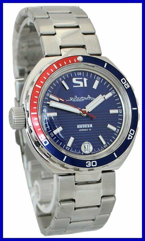 neptune amphibia 200m automatic mechanical watch new