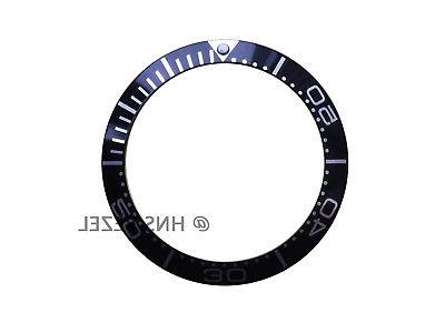 nero lunetta inserti per omega seamaster professional