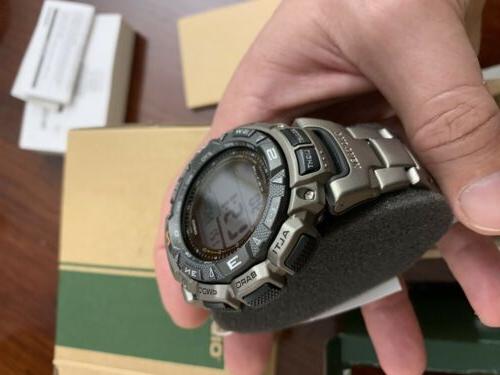 nos new full set protrek prg 240t