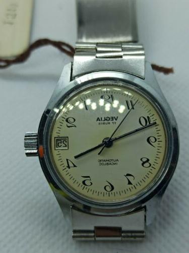 nos originale orologio svizzero meccanico anni 70