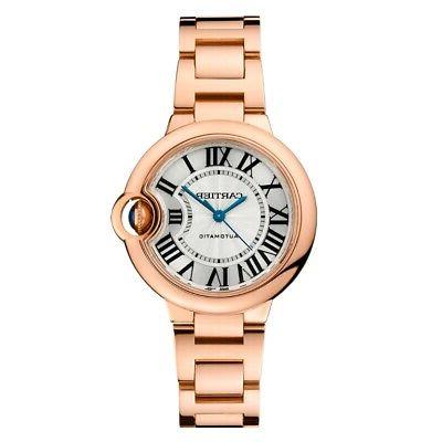 nuovo ballon bleu 18k oro rosa 33mm
