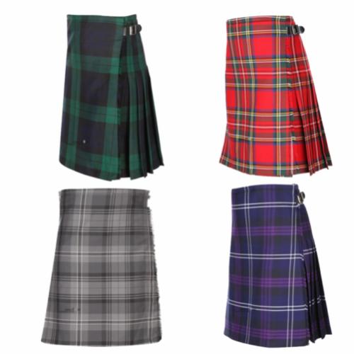 nuovo festa tartan bambino casual kilt gamma