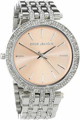 nuovo mk3218 donna oro argento e rosa