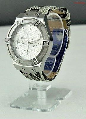 nuovo orologio pewter leopard pelle donna neuf