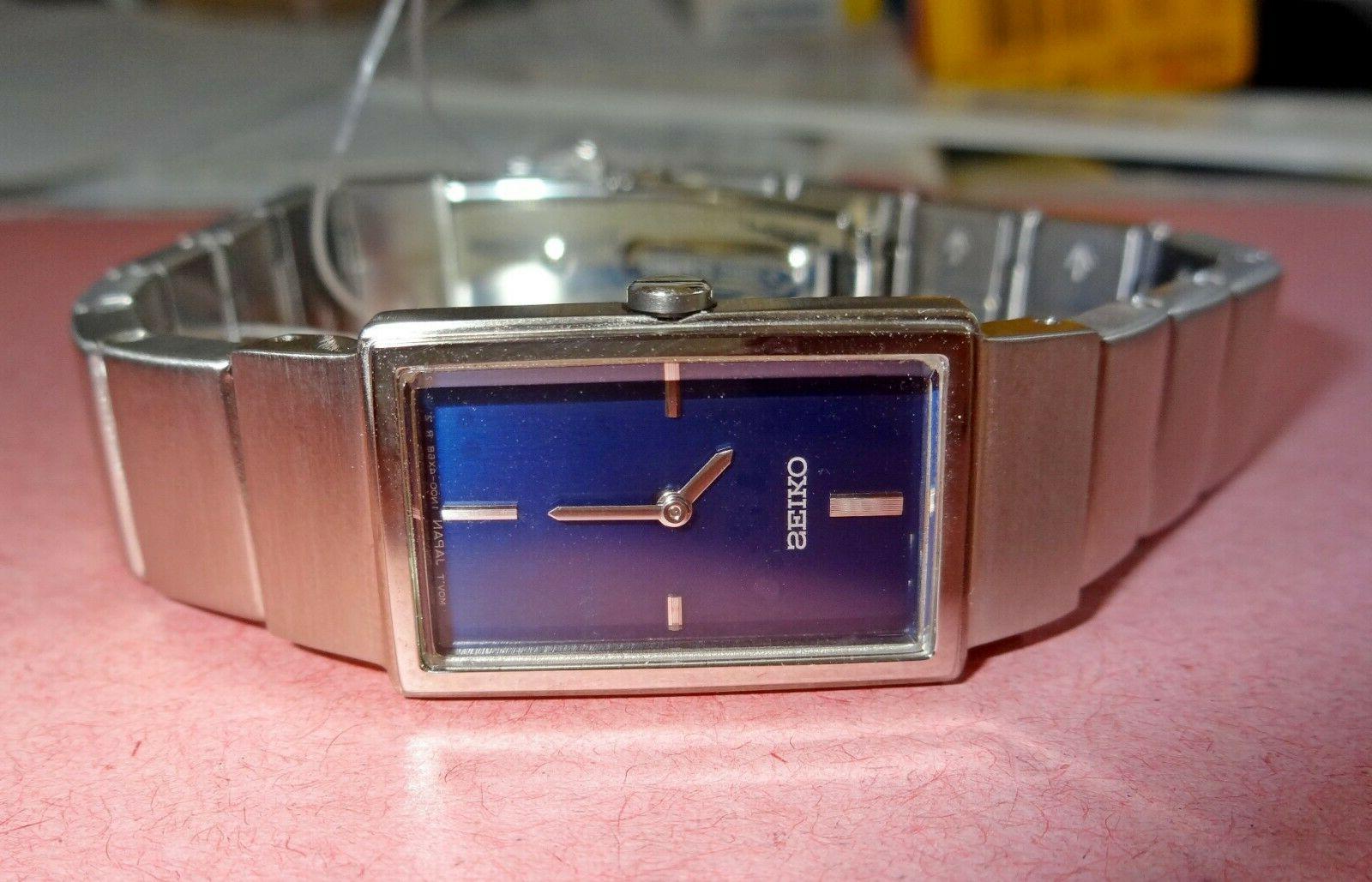 nuovo vintage funzionante orologio sxjw63p1 donna acciaio