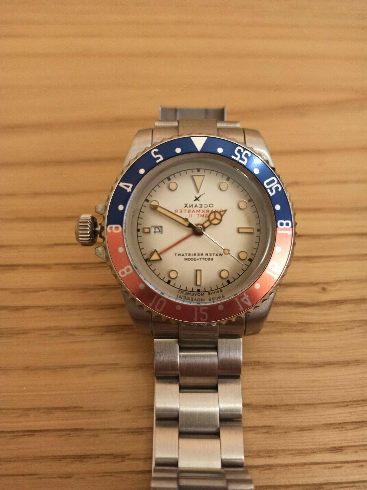 oceanx sharkmaster sms gmt 212 movimento svizzero