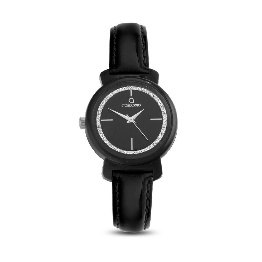 ops objects orologio solo tempo donna nero