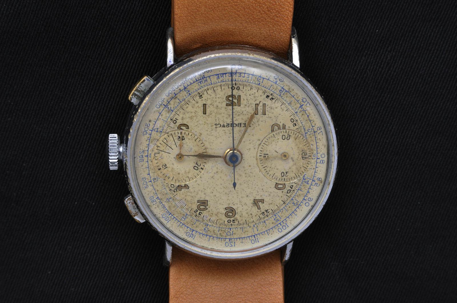 original 1935 36mm fixed lugs chronograph excellent
