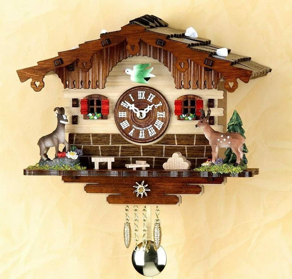 originale schwarzwald gemse orologio cucu spegnimento nottur