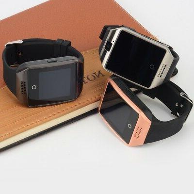 oro rosa bluetooth smart orologio fotocamera telefono